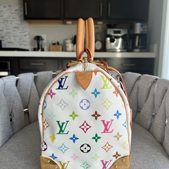 ❌❌SOLD❌❌LOUIS VUITTON MULTICOLOR SPEEDY 30 - Picture 4 of 16